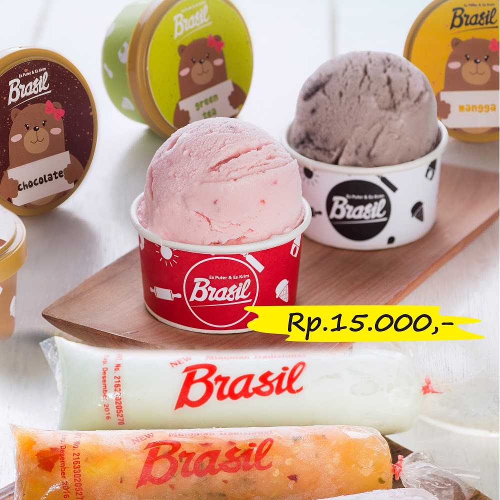 Kuliner Es Puter & Es Krim Brasil